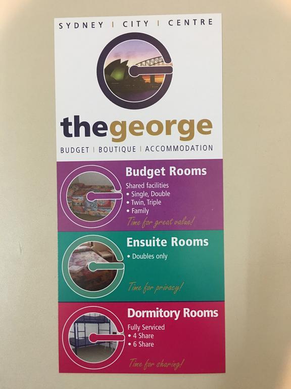 The George Street Hotel Sydney Eksteriør bilde